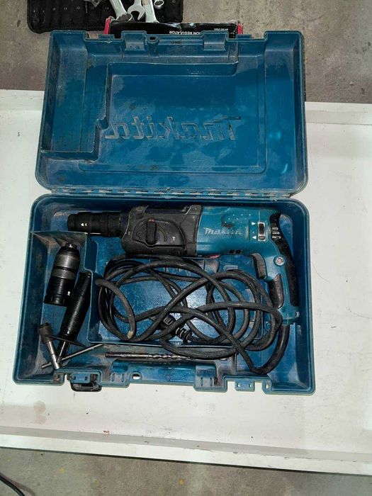 Makita HR2470T Młotowiertarka SDS+ 780W + walizka + uchwyty
