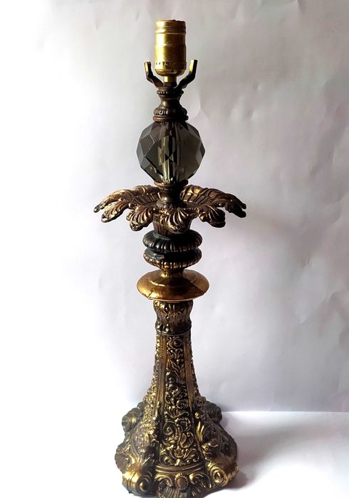 Lampa stołowa z USA w stylu Hollywood Regency 60lata