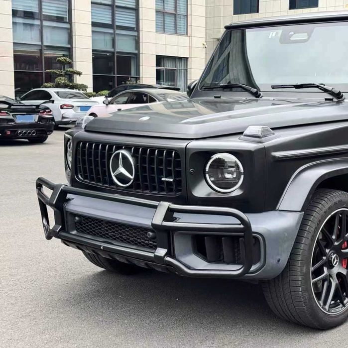 Кенгурятник на Mercedes G-Class G63 AMG W465 2025+ Защита бампера дуги
