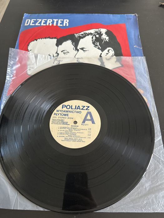 Dezerter - Kolaboracja II 1989 Poljazz winyl