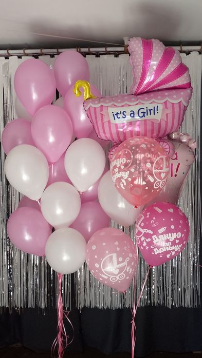 Надув кульок гелієм