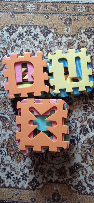 Пазли м'які букви ЕVA килим подєлки