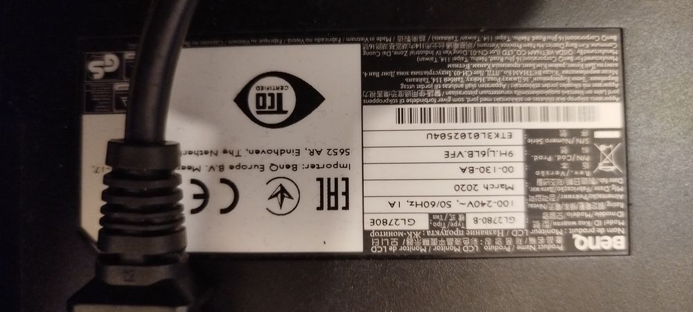 Monitor BenQ 1080P