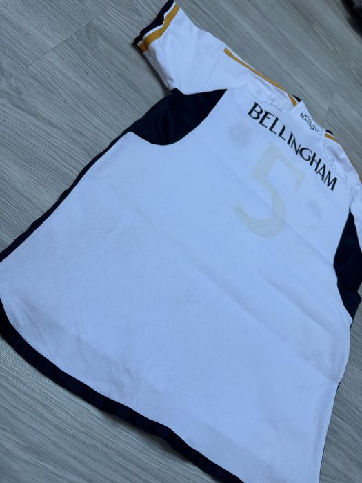Komplet zestaw Real Madryt Bellingham bluzka krótkie spodenki