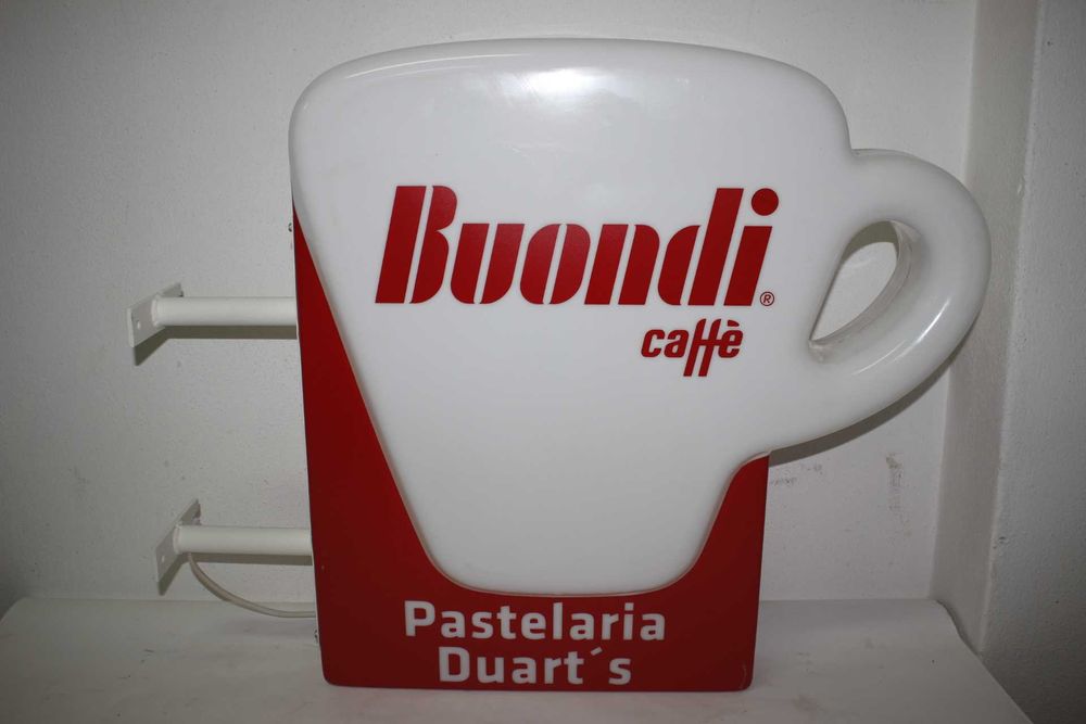 Reclamo / Reclame Luminoso Cafés Buondi Publicitario Publicidade