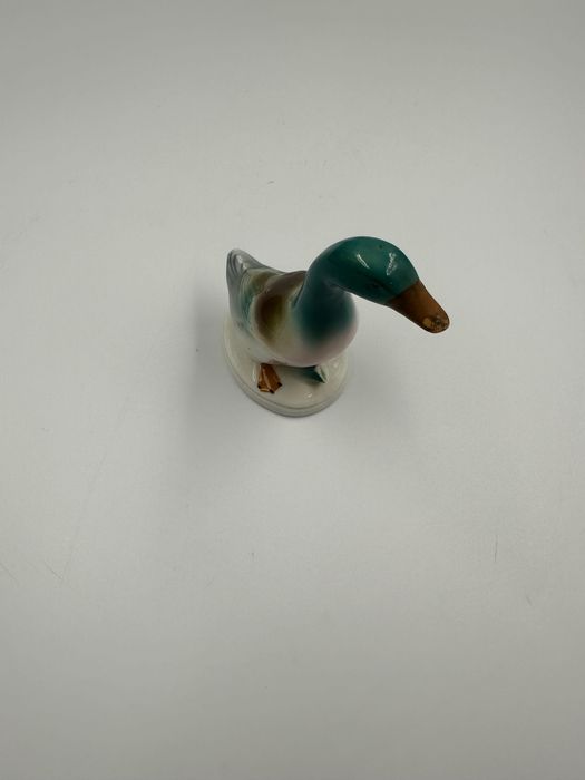 Szklana kaczka ozdobna