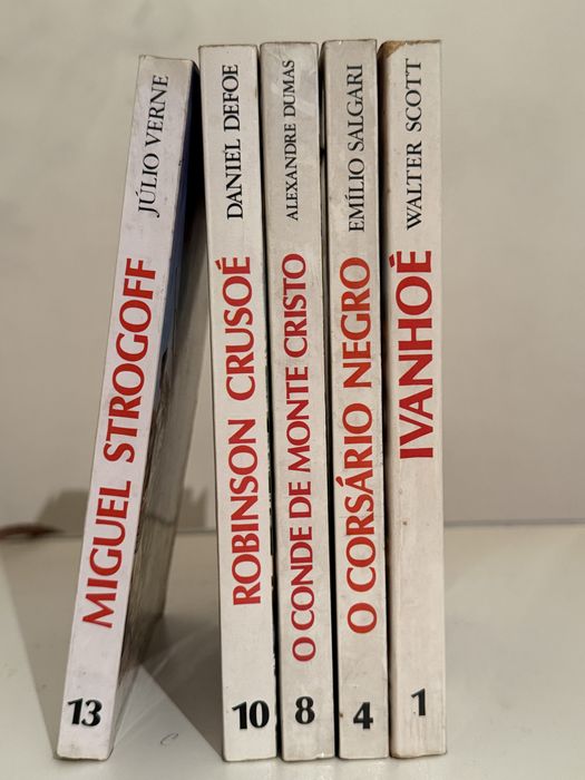Livros da coleção Biblioteca Verbo da Juventude – 5 volumes