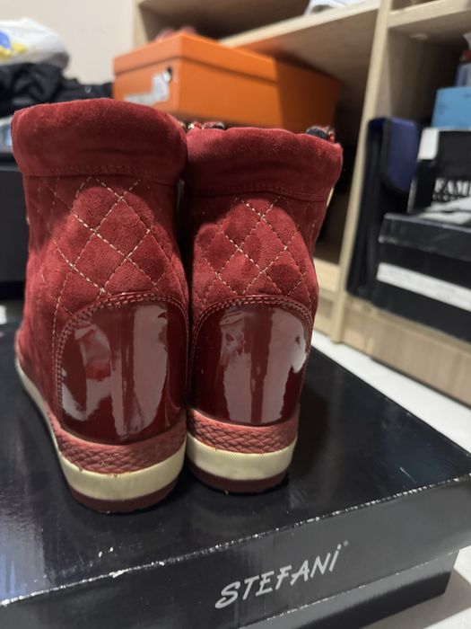 Демисезон ботиночки танкетка