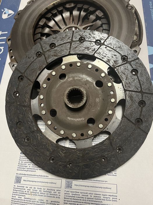 Комплект зчеплення Peugeot 2.0 HDI 600 0136 00 Luk