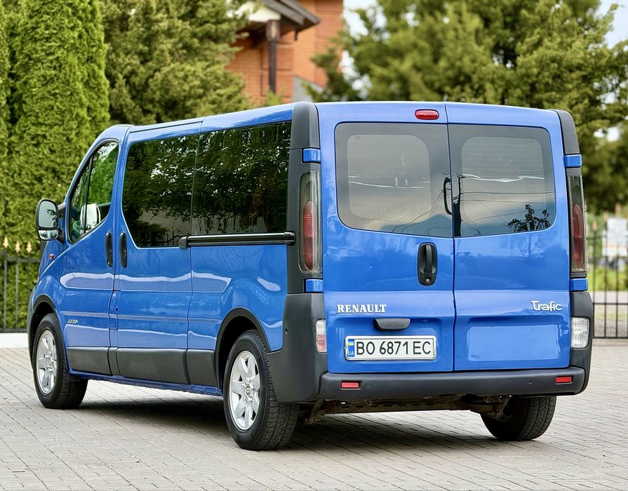 Renault Trafic 1.9 Turbo Dizel 9 Місць Пасажир Оригінал! ДОВГА База Extra Long