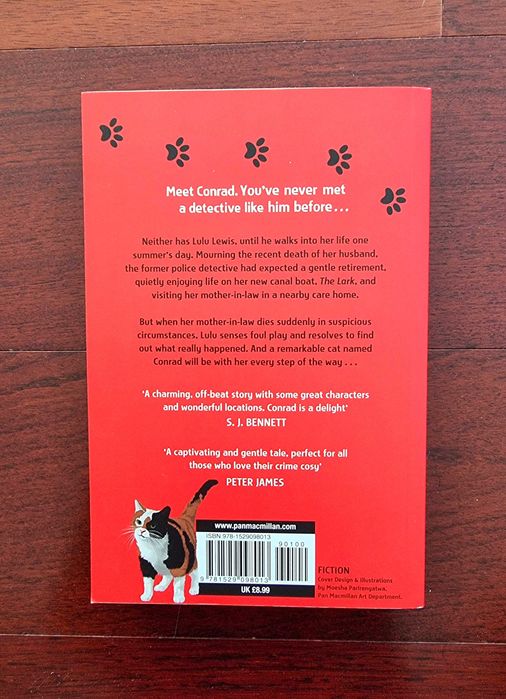 Livro "The Cat Who Caught a Killer" de L T Shearer (em Inglês)