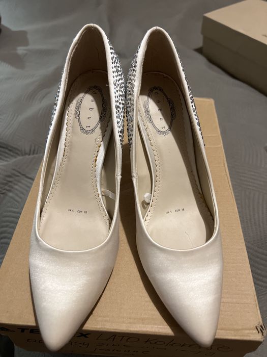 Buty ślubne EUR 38 / UK 5