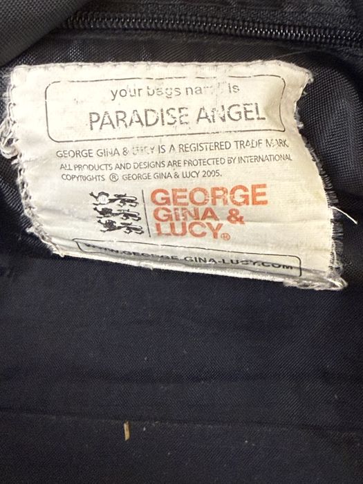 Сумка GGL George Gina Lucy ггл Paradise Angel сумка чорна