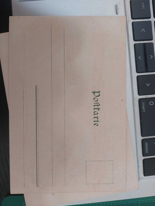 Pocztówka Toruń Gruss aus Thorn- nieobiegowa Flisacy.