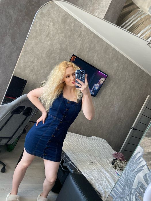 Сарафан джинсовий