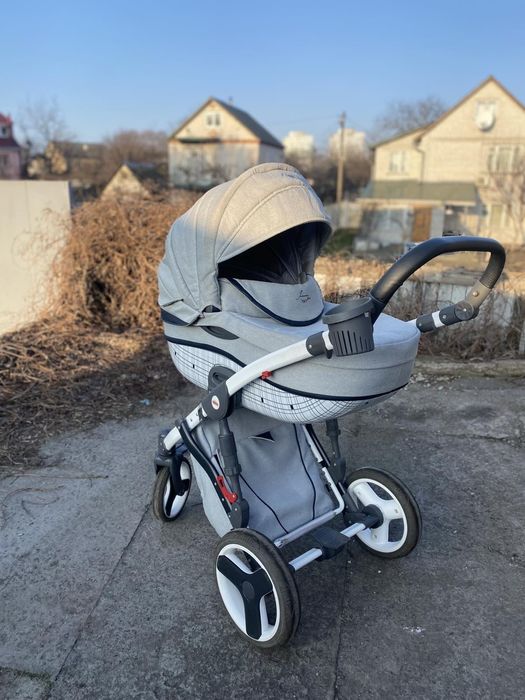 Візок дитячий 2 в 1, прогулянкова коляска, люлька схожа на cybex anex