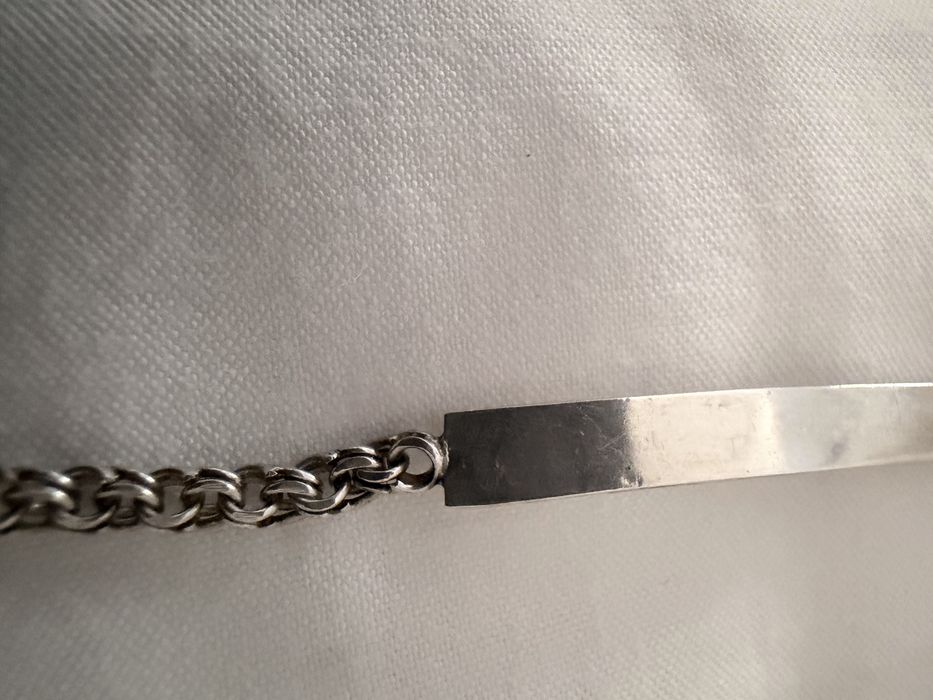 Puleseira de prata para criança