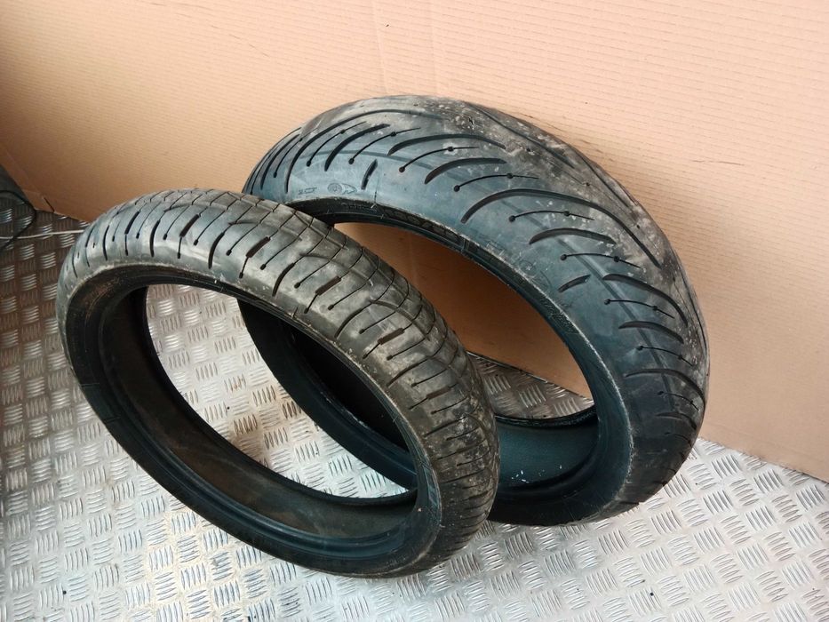 Opony Motocyklowe Michelin 2CT Pilot Road 4 Opona Przód 120/70 Tył 180/55 ZR17