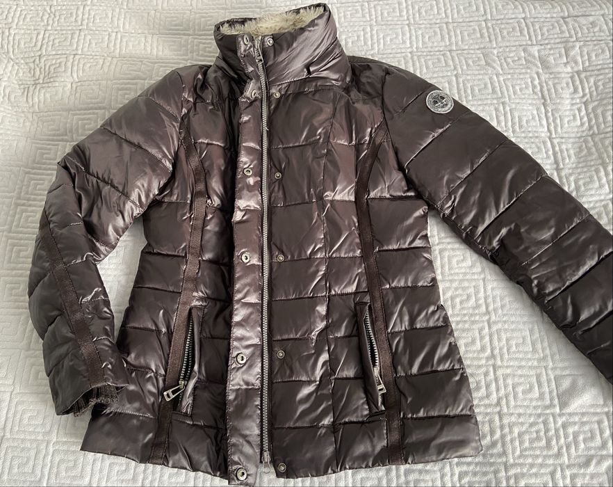 Жіноча зимова курточка коричневого кольору(Німеччина)