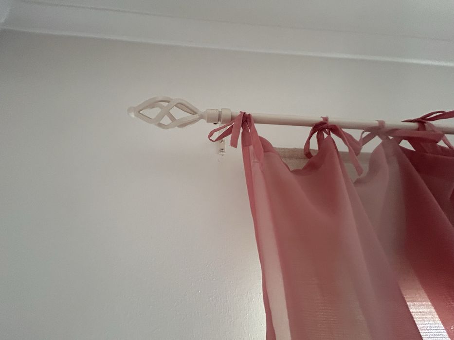 Cortinas Rosa da Loja Gato Preto