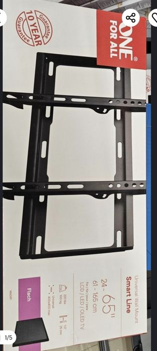 Uchwyt ścienny do TV LED LCD od 24-65 cali
