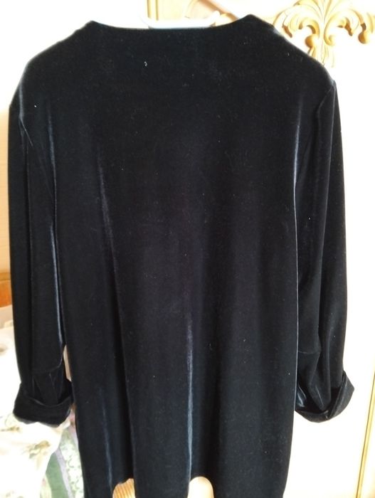 Велюровый кардиган