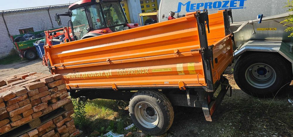 Przyczepa ciężarowa rolnicza PRONAR T655
