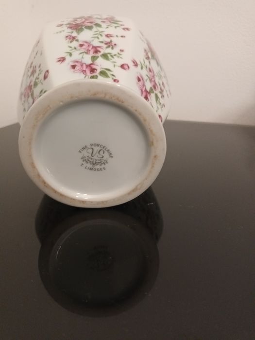 Pote de porcelana limoges