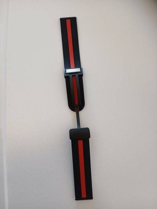 Bracelete Silicone 20mm Rally Fecho Magnético Seiko Citizen Tissot Iwc