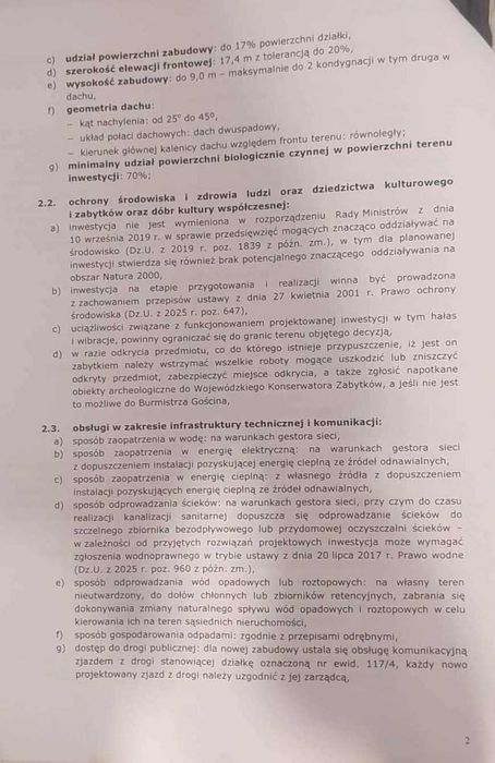 Sprzedam działki - Ołużna - Gmina Gościno!!!