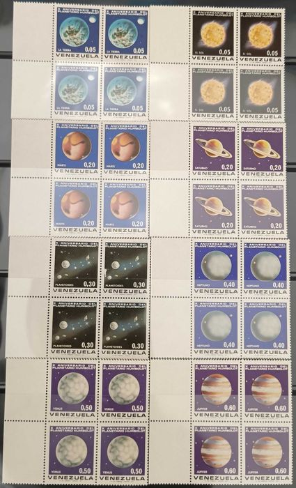 selos conjunto venezuela 19 em total