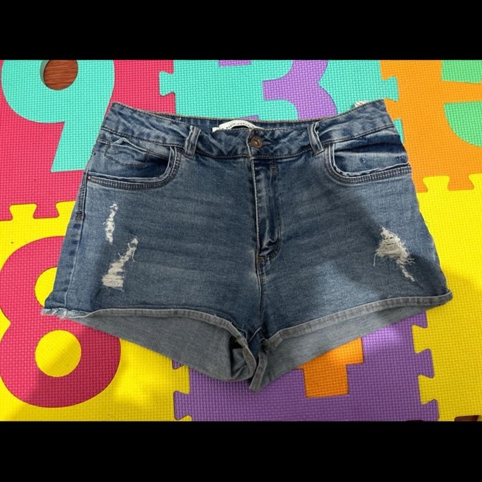 Calção ganga lefties