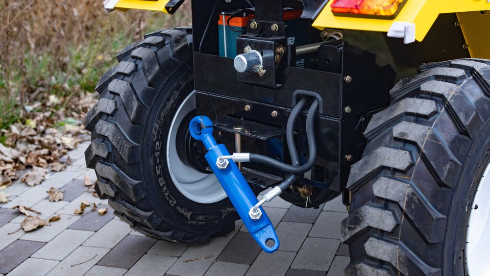 Мінітрактор AM-132DL 4x4! 2 Гідравліки! Переломка! BOM!