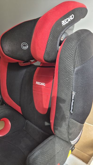 Fotelik Recaro Monza Nova 2 Seatfix 15-36kg Czerwony/Ruby