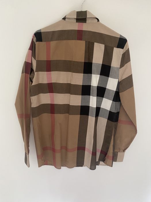 оригінал BURBERRY сорочка в клітинку