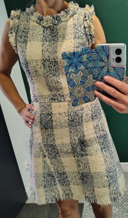 Sukienka Milu by Milena Płatek w kratę r. 36