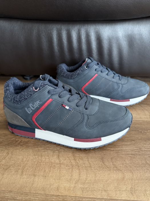Hit! Buty Męskie Za Kostkę Lee Cooper Sneakersy Sportowe • Rozmiar 45 - 29 cm • Szybka Wysyłka!