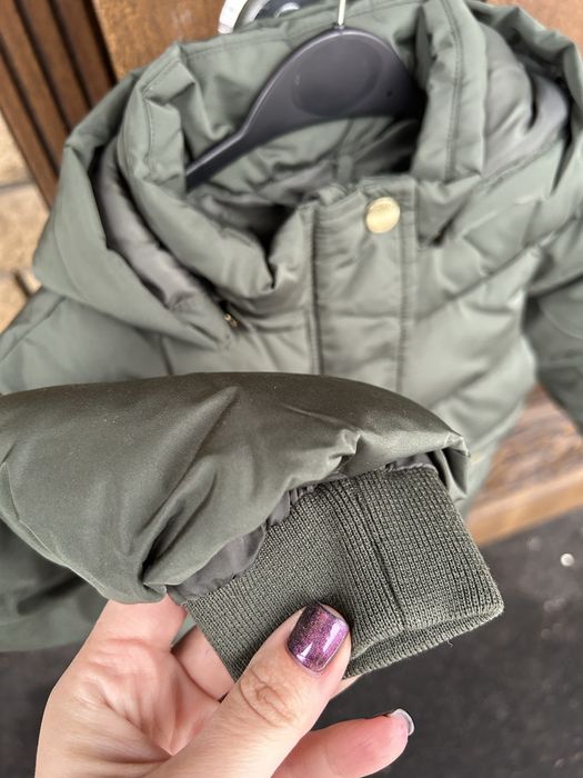 Демісезонна стьогана куртка для дівчинки name it ,  110р