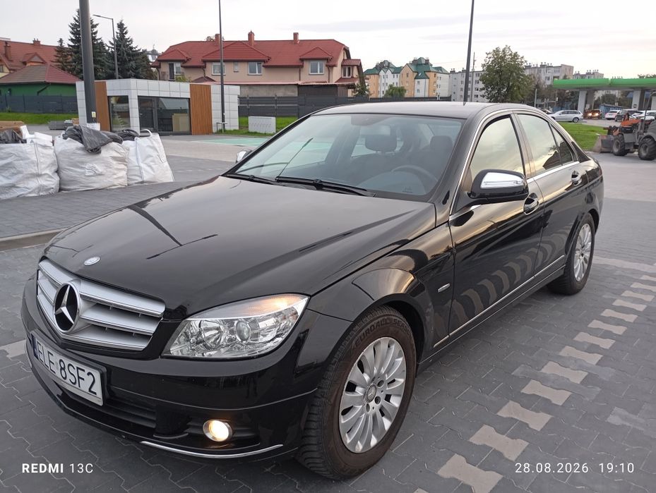 Mercedes C klasa w204 1.8 Benzynawersja Elegancję, cały w oryginale. Zarejestrowany