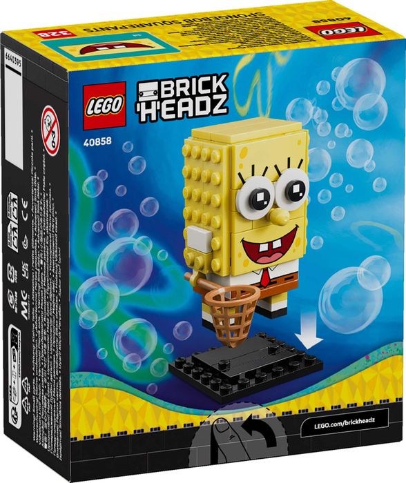 LEGO® BrickHeadz 40858 SpongeBob SquarePants Figure.Фігурка Губка Боб