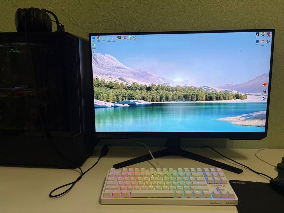 Компʼютер I5-12400F,16GB,SSD,RTX 3060TI монітор Samsung Odyssey G5 2K