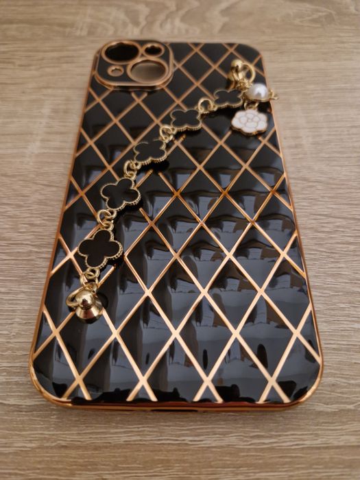 Etui Trend Case do Iphone 14 Plus wzór 5 czarny