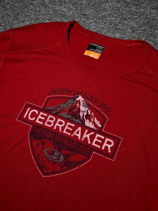 Лонгслів термо ICEBREAKER Spector Crew Alpine Crest - MERINO WOOL M/L