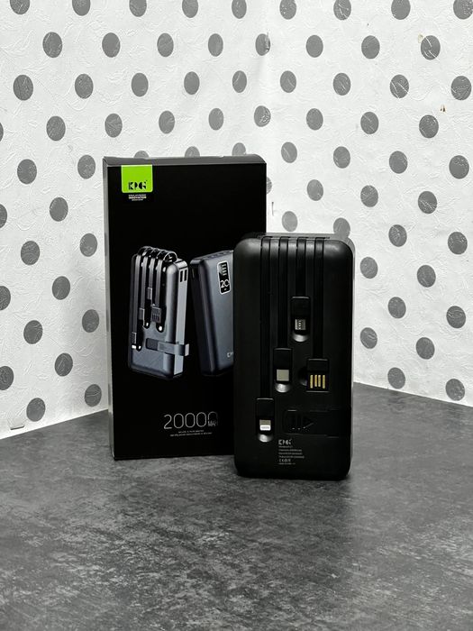 Повербанк 30000mAh с быстрой зарядкой Power Bank King Power