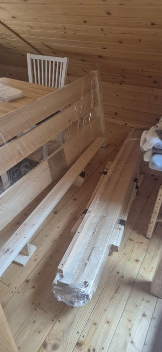 OKAZJA Nowe łóżko sosnowe 180x200 Od ręki