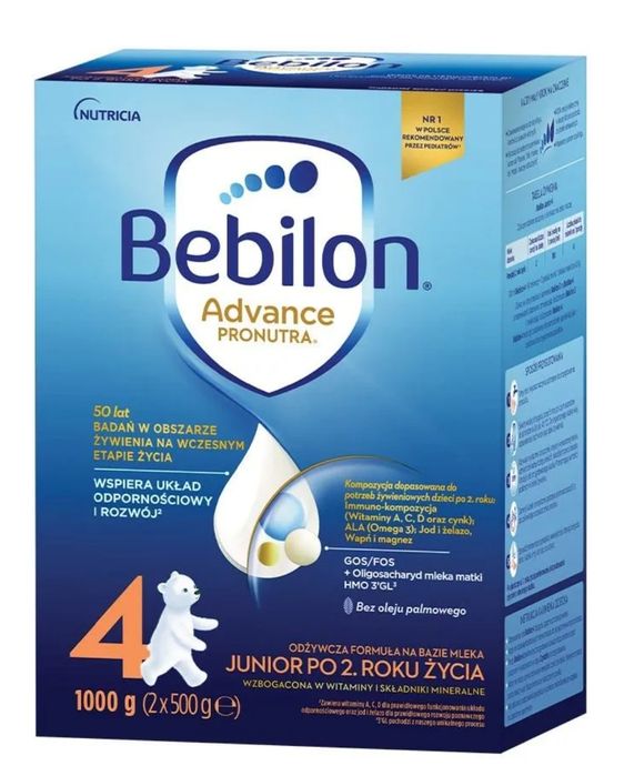 Mleko modyfikowane Bebilon 2.3.4.5