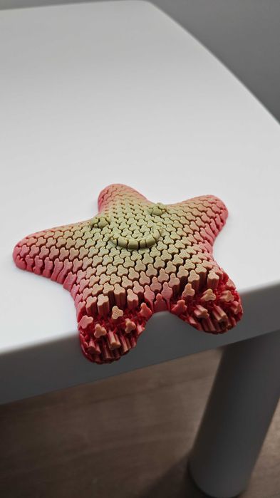 Estrela do Mar Articulada Personalizada - Impressão 3D