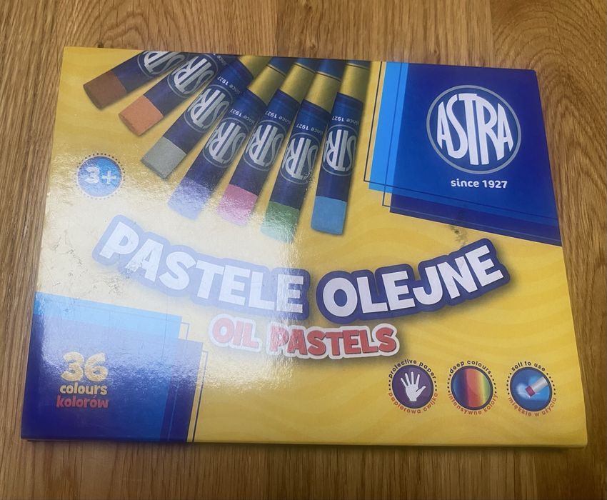 Pastele olejne astra 36 kolorów