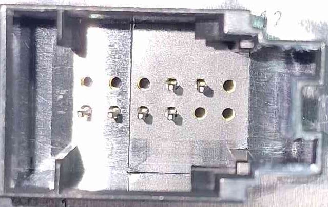 Comando / Botão / Interruptor Vidros Frente Esquerdo 683272802 - BMW 5