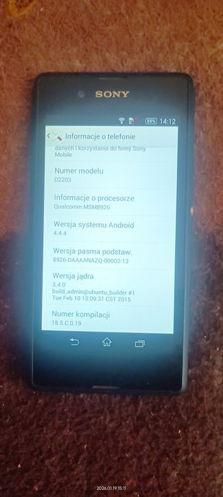 Sony Xperia E3 D2203